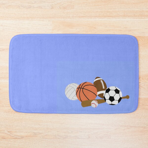 Item preview, sports balls in a pile designed and sold by Ella's  Doodles And Designs.
