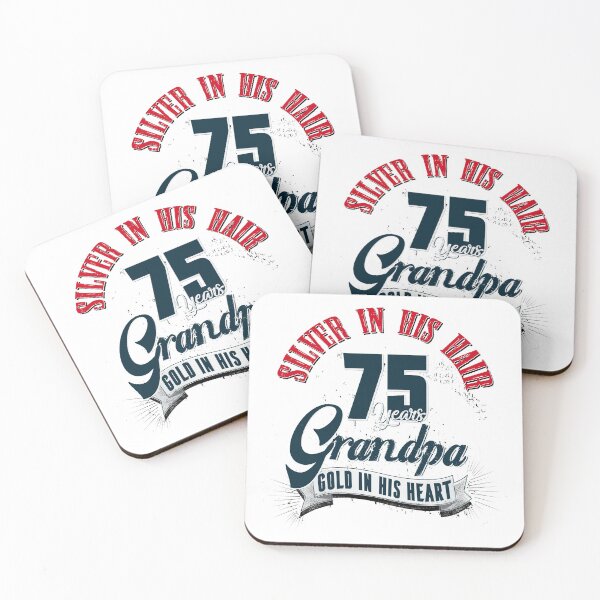Item preview, Grandpa, 75th birthday, 75 years, gift designed and sold by JIGGO.