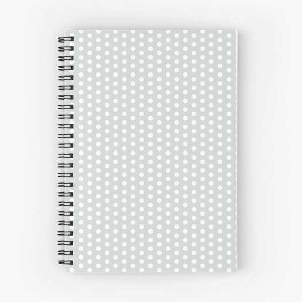 Item preview, Grey and white polka dots - Pattern designed and sold by KauzSL.