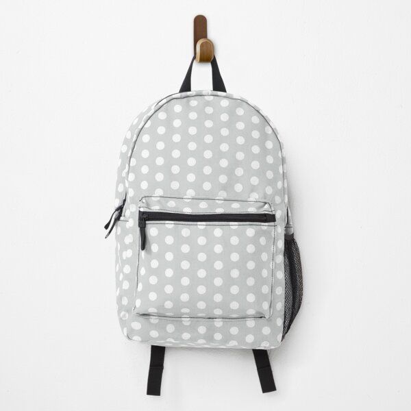 Item preview, Grey and white polka dots - Pattern designed and sold by KauzSL.