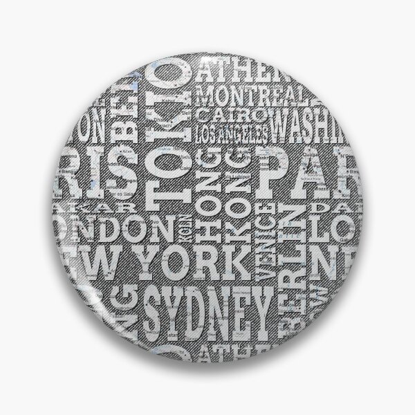 Item preview, Denim Grey Major World City Tour designed and sold by StudioArt63.