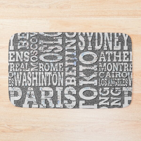 Item preview, Denim Grey Major World City Tour designed and sold by StudioArt63.