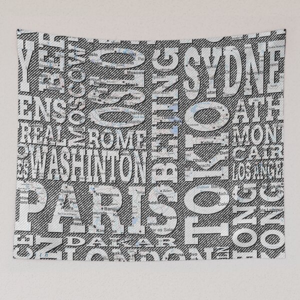 Item preview, Denim Grey Major World City Tour designed and sold by StudioArt63.