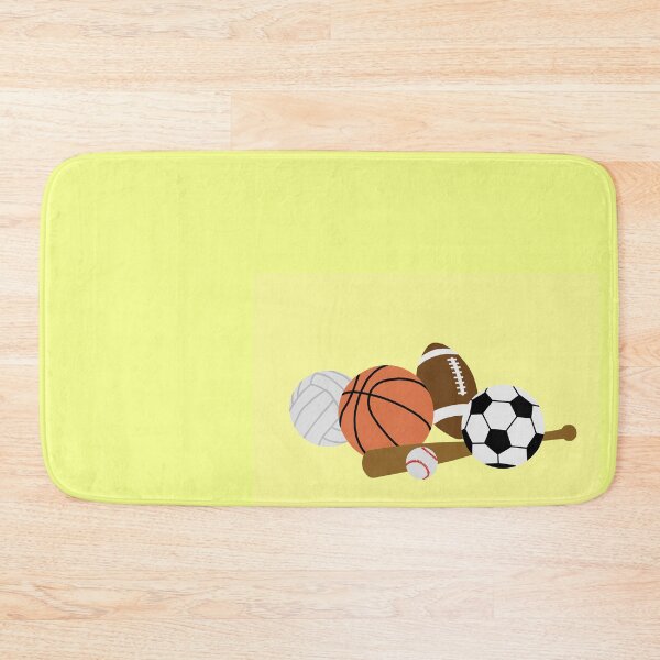 Item preview, sports balls in a pile designed and sold by Ella's  Doodles And Designs.