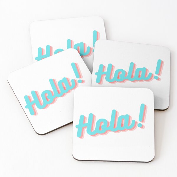 Item preview, ¡Hola! con sombras rosas designed and sold by STAR10008.