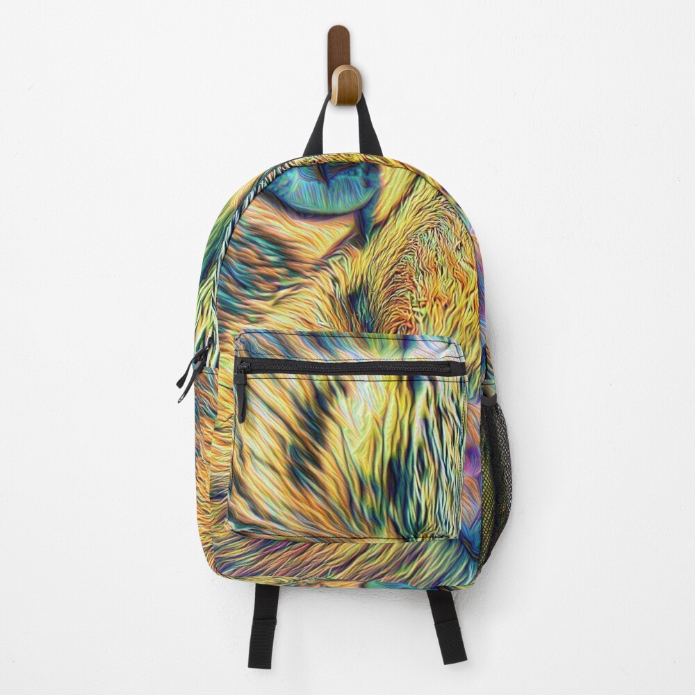 #DeepDreamed Cat Backpack