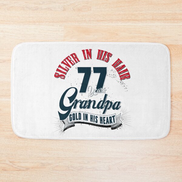 Item preview, Grandpa, 77th birthday, 77 years, gift designed and sold by JIGGO.