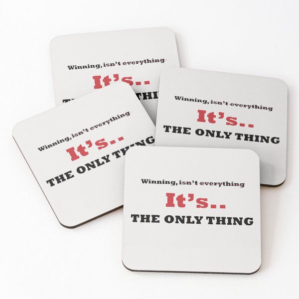Item preview, Winning Isn't Everything, it's THE ONLY THING designed and sold by NFS2020.