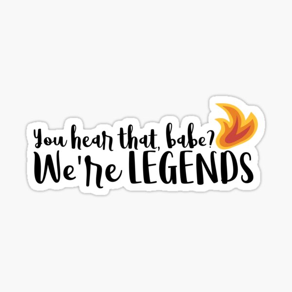 The Adventure Zone Balance We're Legends Sticker