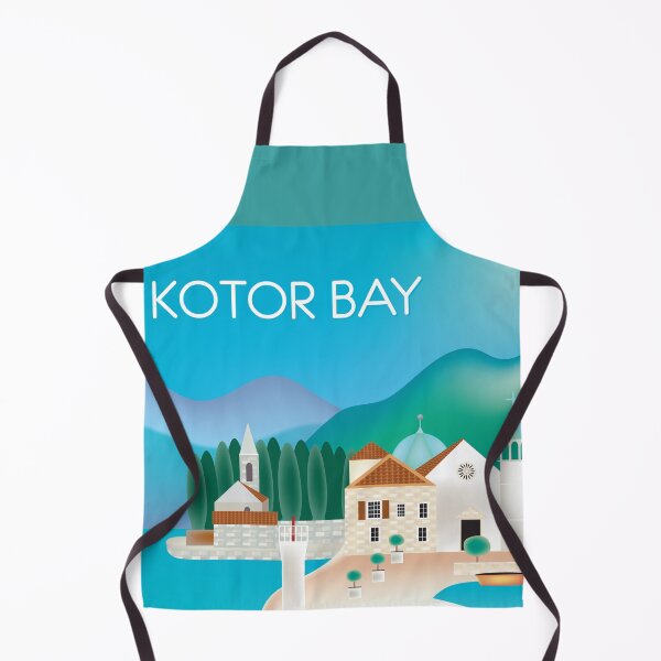 Item preview, Kotor Bay - Skyline Illustration By Loose Petals designed and sold by LoosePetals.