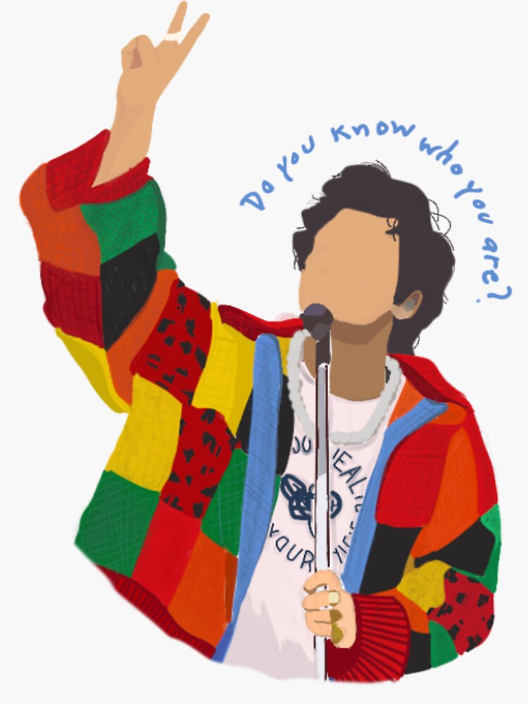 Do you know who you are? Harry Styles Art by cottonmade