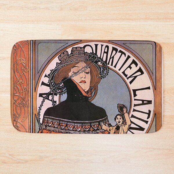Item preview, A Quartier Latin - Alphonse Mucha - 1898 designed and sold by CJET.