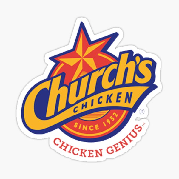 Church's chicken Sticker