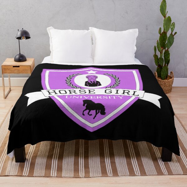 Item preview, Horse girl university logo designed and sold by campfiredesigns.