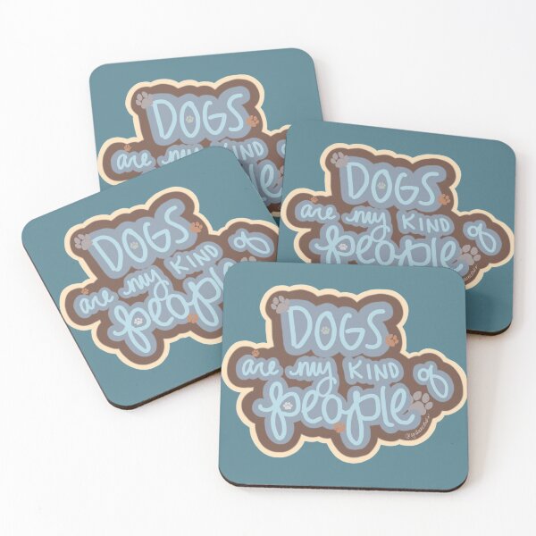 Item preview, Dogs are my kind of people designed and sold by FaeLuneStudio.