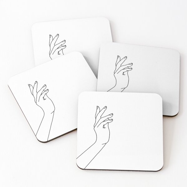 Item preview, Line Hand Sticker designed and sold by EuropaPrints.