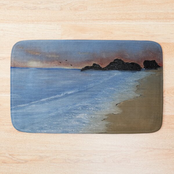 Item preview, Evening At The Beach oil painting by tabitha kremesec designed and sold by Tabitha Kremesec.