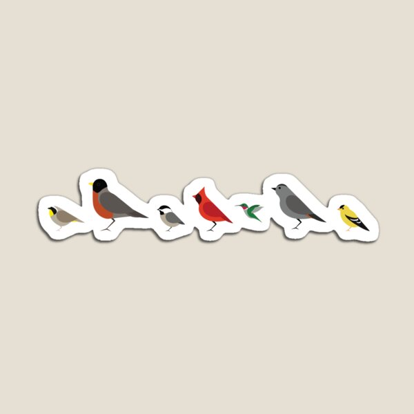 Item preview, Backyard Birds designed and sold by Rachel Kaplan.