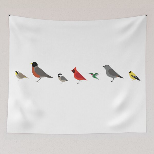 Item preview, Backyard Birds designed and sold by Rachel Kaplan.