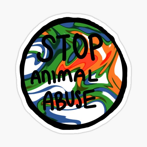 Item preview, stop animal abuse  designed and sold by Lydia1031.