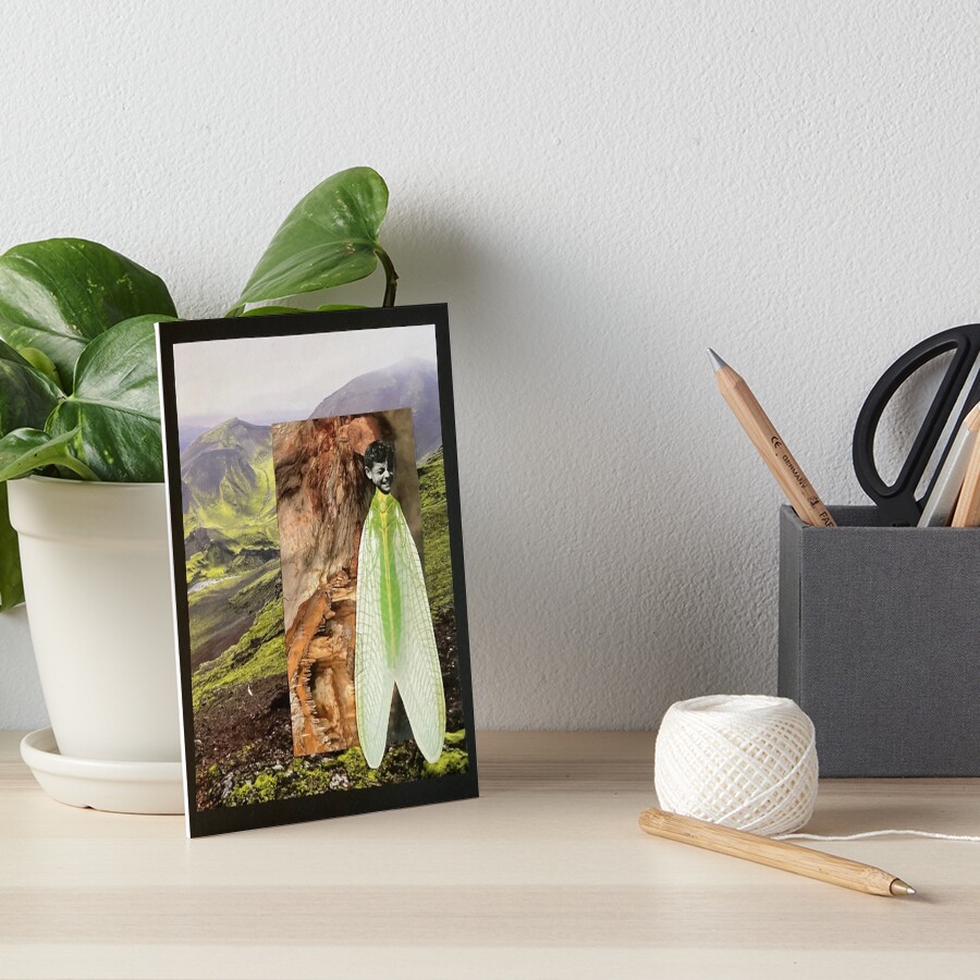 Item preview, Art Board Print designed and sold by RICOLLAGE.