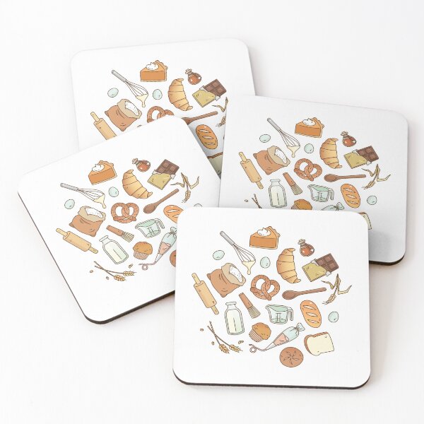 Artikelvorschau, Bakery Essentials Pattern entworfen und verkauft von Miri-Noristudio.
