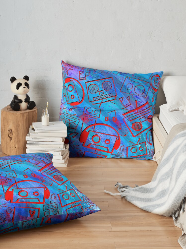 Alternate view of Boombots - Boombox Floor Pillow