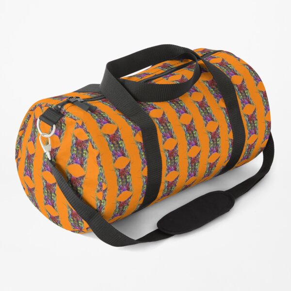 Artificial neural style Space galaxy mirror cat Duffle Bag