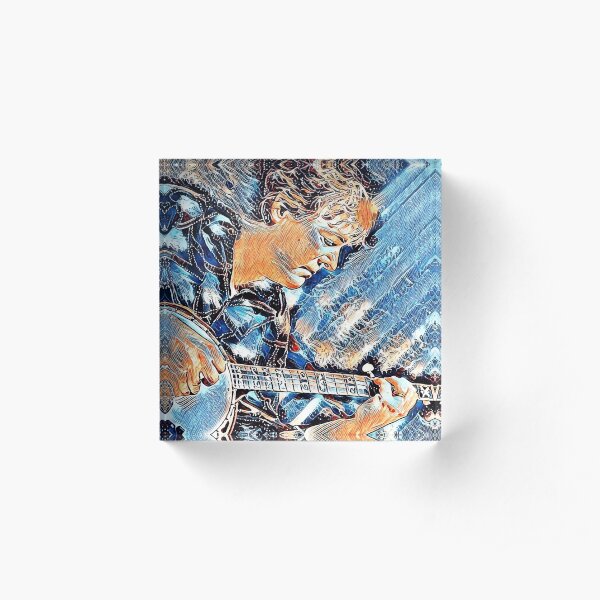 Béla Fleck Acrylic Block