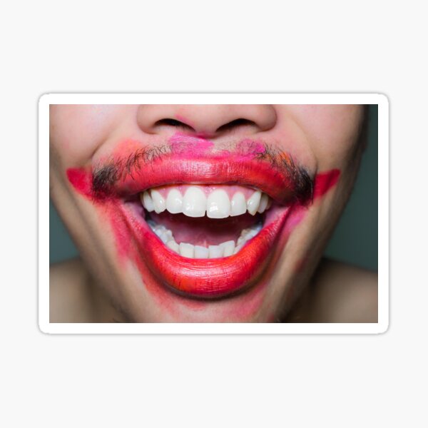 Item preview, Smile - Funny Mask Pink Joker designed and sold by kenadams403.