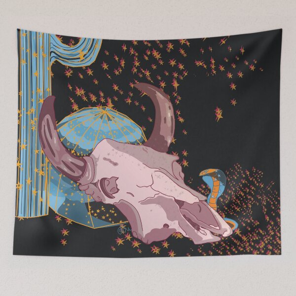 Item preview, Cow Skull designed and sold by rachelmihlstin.