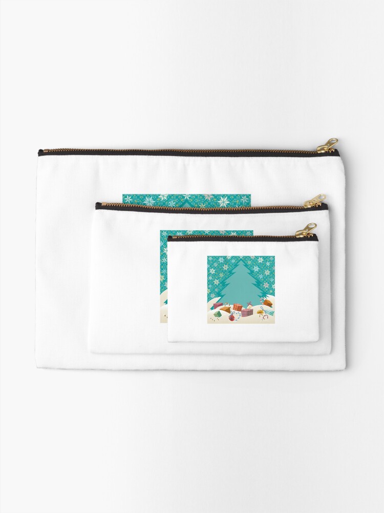 Alternate view of Christmas Eve Zipper Pouch