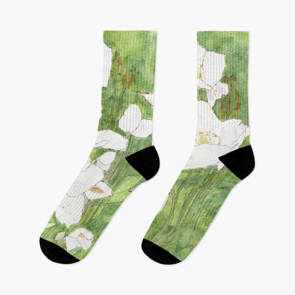 Item preview, White Himalayan Poppies 2 designed and sold by Jan Palmer.