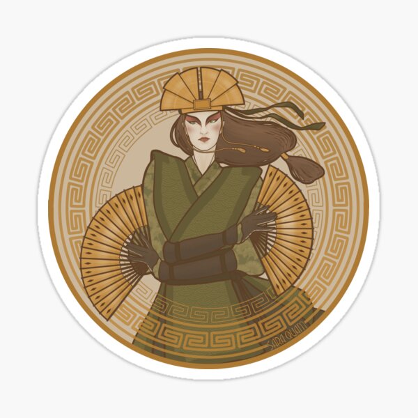 Artikel-Vorschau von Avatar Kyoshi Kreis Design, designt und verkauft von Sara Quam.