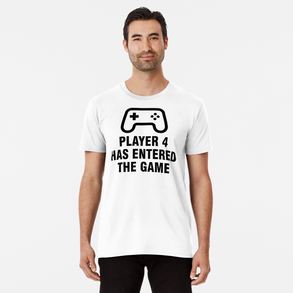 Player 4 Has Entered The Game Art Board Print for Sale by