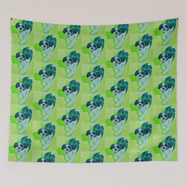 Item preview, Toby the Green Shih Tzu designed and sold by Amanda A. Anthony.