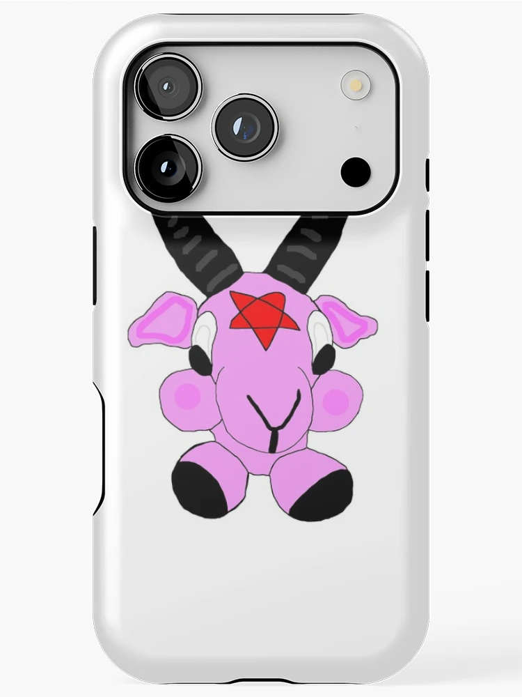 Thumbnail 1 of 4, iPhone Case, Little Baphomet designed and sold by RKSDesigns.