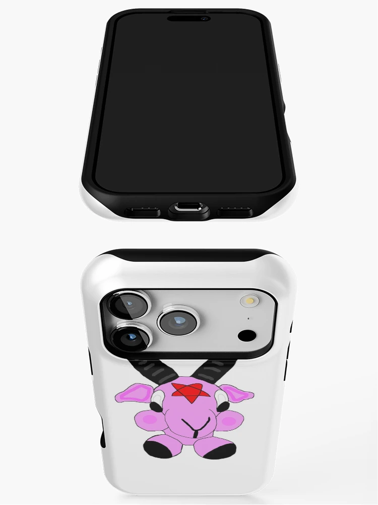 Thumbnail 3 of 4, iPhone Case, Little Baphomet designed and sold by RKSDesigns.