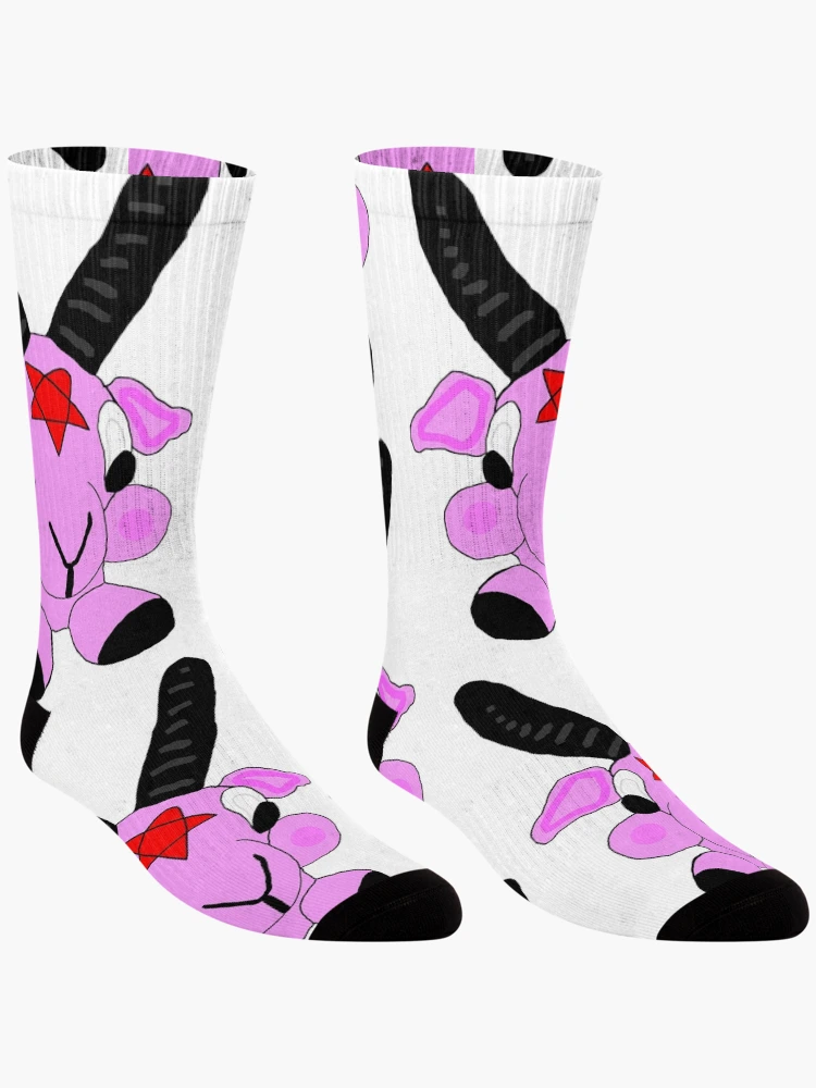 Thumbnail 3 of 5, Socks, Little Baphomet designed and sold by RKSDesigns.