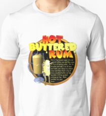 Hot Buttered Rum adult drink recipe by Valxart Unisex T-Shirt