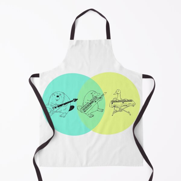 Item preview, Keytar Platypus Venn Diagram 2 designed and sold by GuyBlank.