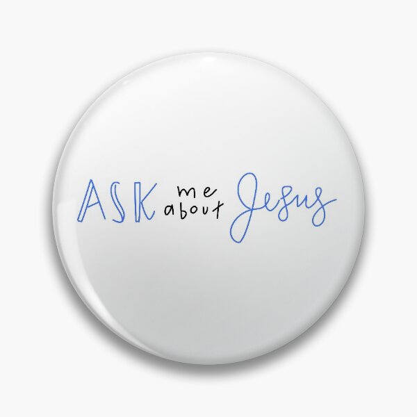 Item preview, Ask me about Jesus designed and sold by kimgriffin.