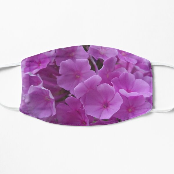 Fuchsia Flower Hydrangeas Photo Design Flat Mask