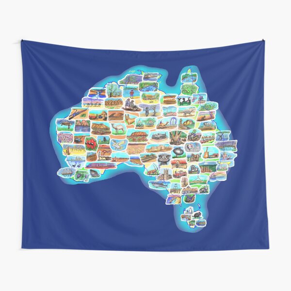 Item preview, Pictorial Australia v2 designed and sold by davidfraser.