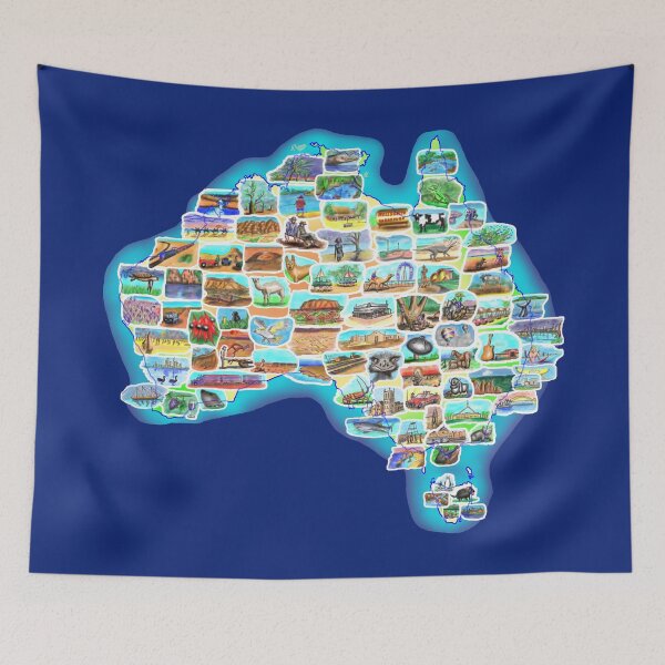 Item preview, Pictorial Australia v2 designed and sold by davidfraser.