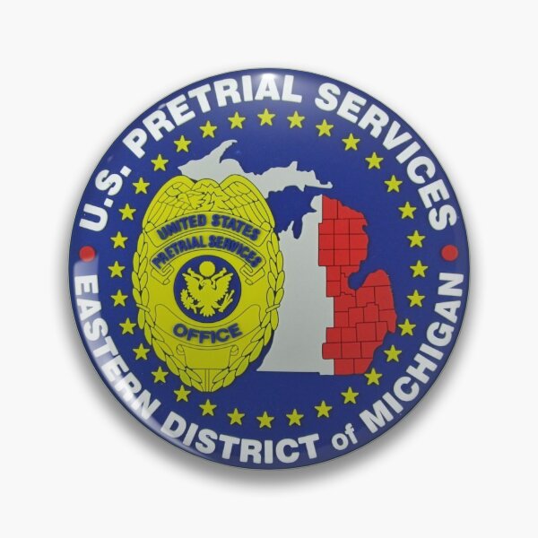 Item preview, US Pretrial Eastern District of Michigan designed and sold by USPO.