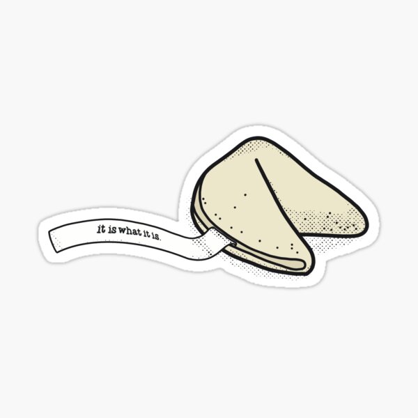 Fortune Cookie Temporary Fake Tattoo Sticker set of 2 -  Norway