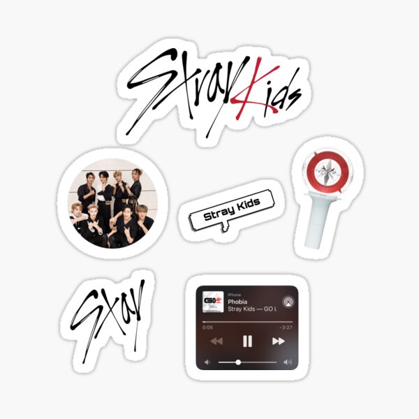 stray kids sticker set sticker by meah liv redbubble