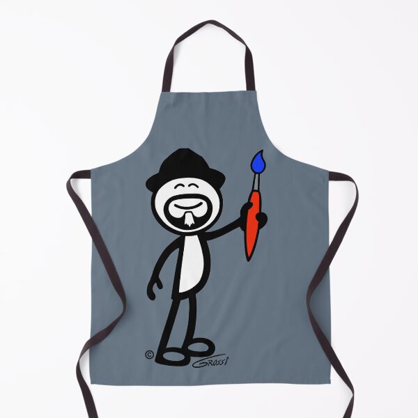Item preview, GG Artist Stick Figure On A Grey Background designed and sold by GDGCreations.
