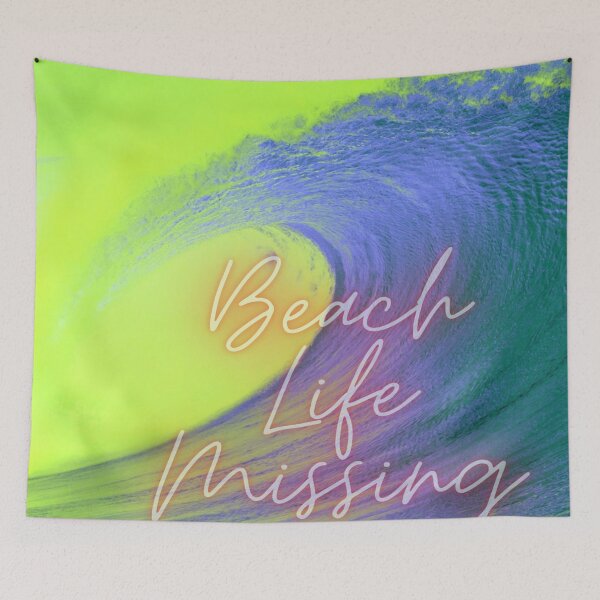 Item preview, Beach Life Missing Wave designed and sold by MariamBj.